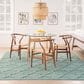 Nourison Easy Care 8" x 10" Aqua and Teal Indoor/Outdoor Area Rug, , large