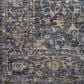 Loloi II Sorrento 2" x 3" Midnight and Natural Area Rug, , large