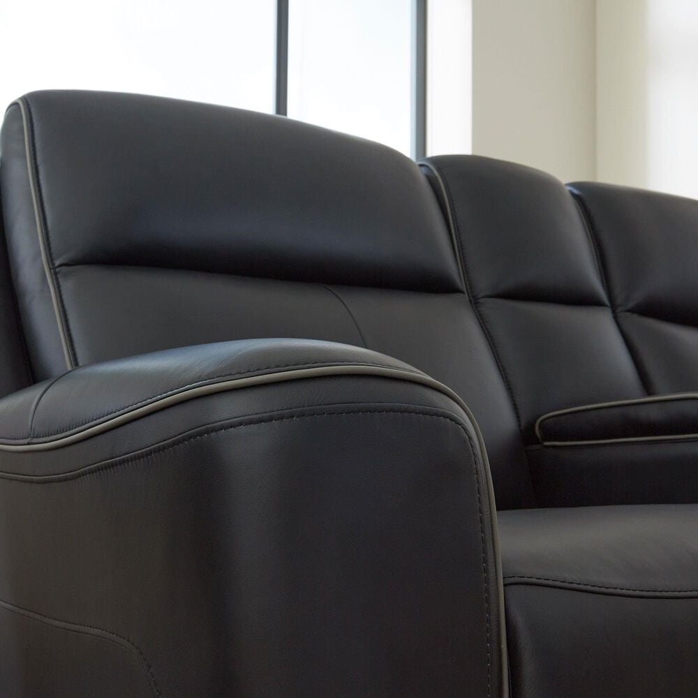 Ashley 5Z-Comfort Power Reclining Loveseat Console in Onyx, , large