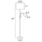 Lite Source Tayvon Floor Lamp in Antique Brass, , large