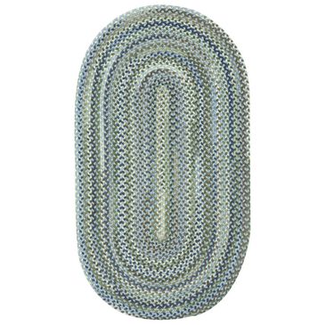 Capel Homecoming 0048-400 7" x 9" Sky Blue Area Rug, , large