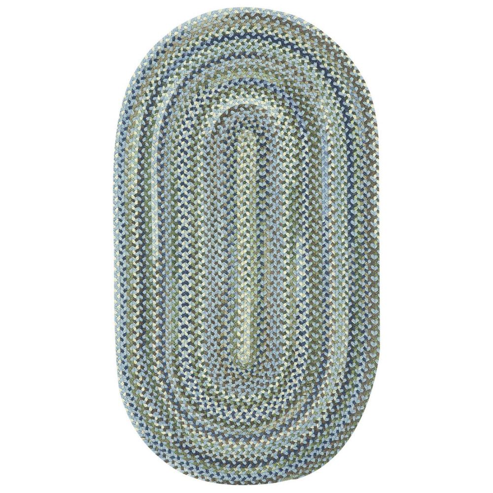 Capel Homecoming 0048-400 7" x 9" Sky Blue Area Rug, , large