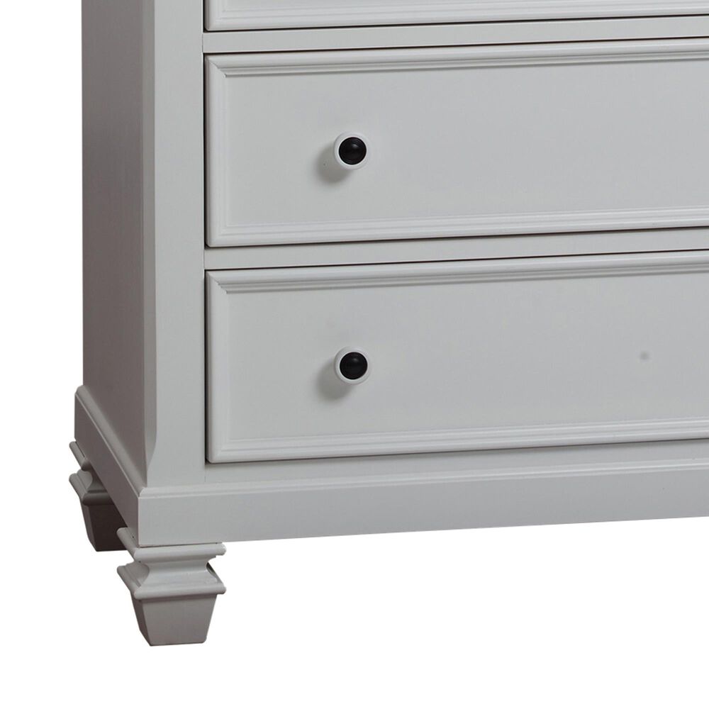 Baby Cache Glendale 6-Drawer Chest in Pure White, , large