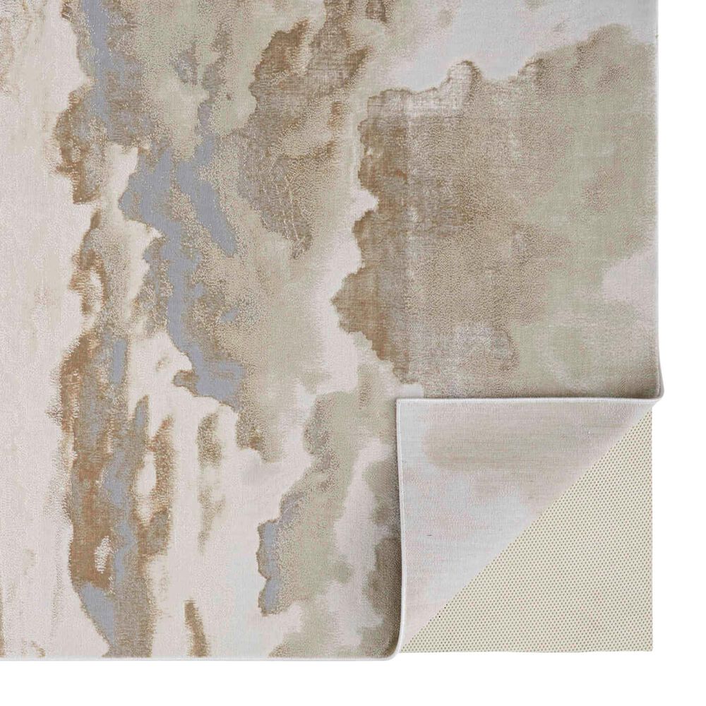 Feizy Aura 3727F 10&#39; x 13&#39;2&quot; Beige and Gold Area Rug, , large