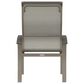 Telescope Casual Furniture Montego Supreme Height Patio Arm Chair with Polymer Accents in Smoke, , large