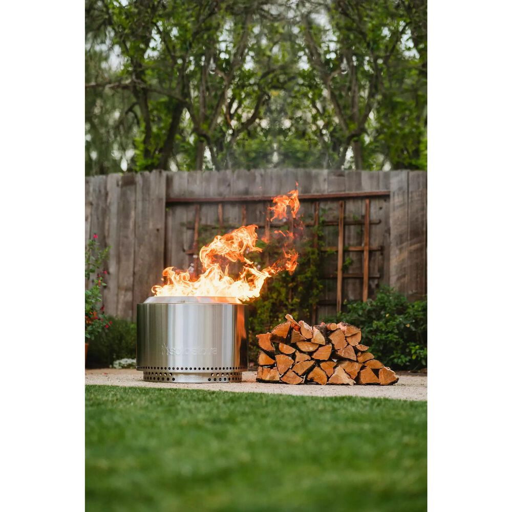 SoloStove Yukon Fire Pit with Stand 2.0 in Stainless Steel, , large