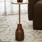 LR Home Martini Drink Table in Gold, , large