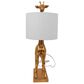 Creative Coop Serengeti Giraffe Table Lamp in Distressed Gold, , large