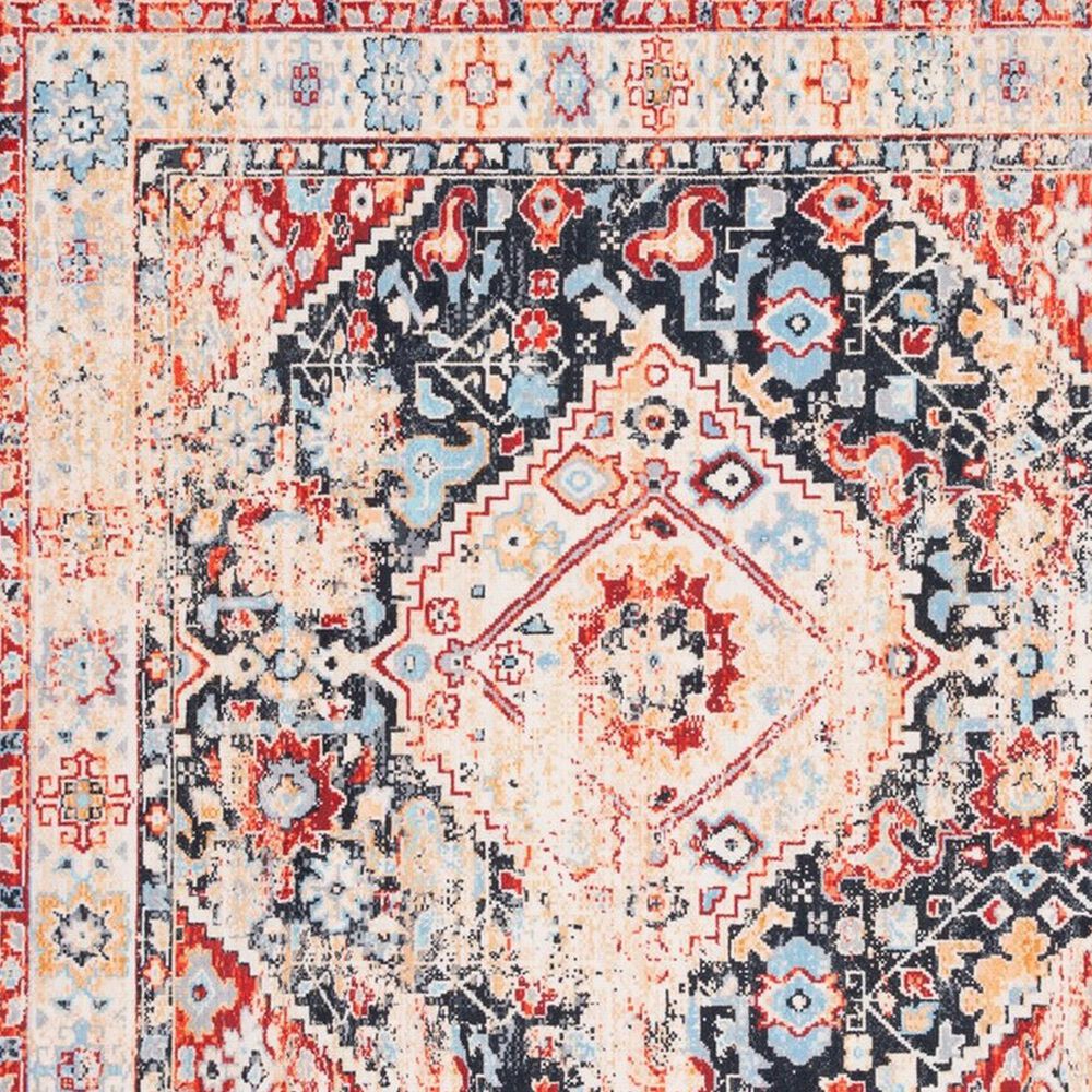 Safavieh Riviera 2&#39;2&quot; x 9&#39; Charcoal and Gold Runner, , large