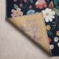 Rifle Paper Co Perennial Strawberry Fields 3"11" x 5"11" Black Area Rug, , large