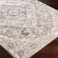 Surya Tuscany 12" x 15" Gray, Cream and Light Beige Area Rug, , large