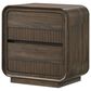 Crown Mark Kinkaid Queen Bed with Dresser, Chest, and Two Nightstands in Brown, , large