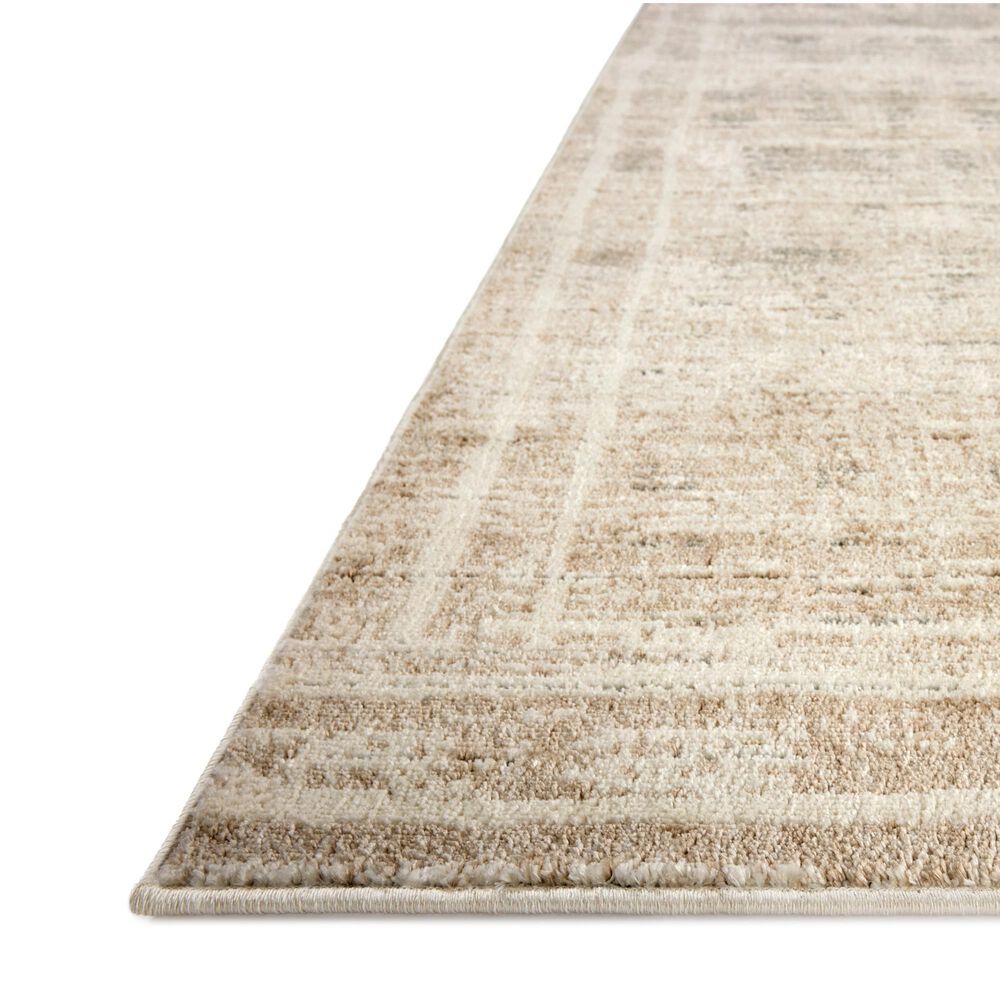 Loloi Bleecker Khaki and Natural 4&#39; x 6&#39; Area Rug, , large