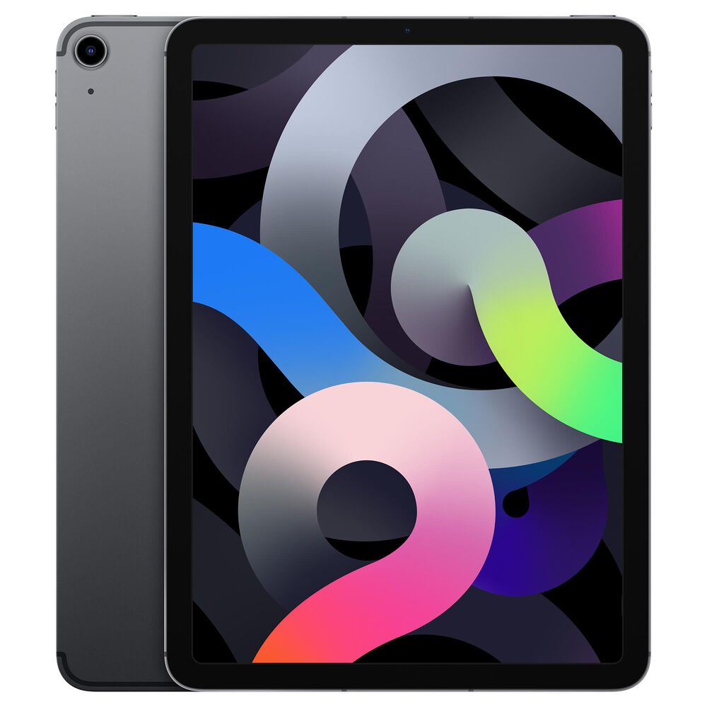 Apple 10.9" iPad Air (Latest Model) Wi-Fi + Cellular 64GB (Unlocked) - Space Gray, , large