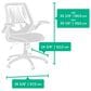 Sauder Mesh Manager"s Chair in Black, , large