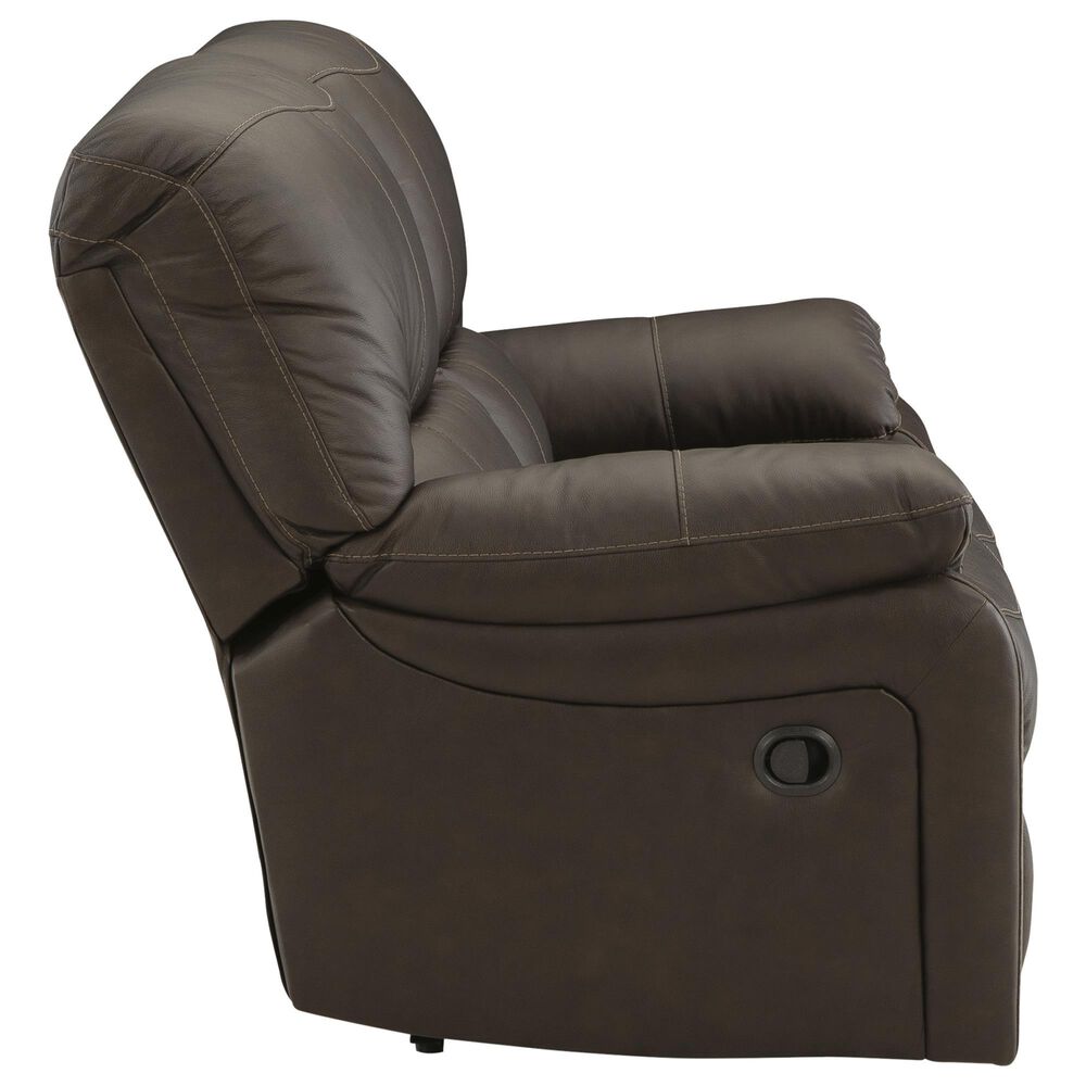 Ashley Leesworth 2-Piece Power Reclining Living Room Set in Dark Brown, , large