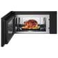 LG 2-Piece Kitchen Package with 6.3 Cu. Ft. Slide-In Electric Range and 1.7 Cu. Ft. Over-The-Range Microwave in Black Stainless Steel, , large