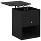 HOMLUX 1-Drawer Lift Top Nightstand in Americano, , large