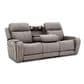 Palisade & Co. Power Reclining Sofa with Audio in Capriccio Dove, , large