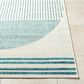 Surya Alfresco 7"3" Square Light Silver, Beige, Nickel and Pewter Indoor/Outdoor Area Rug, , large