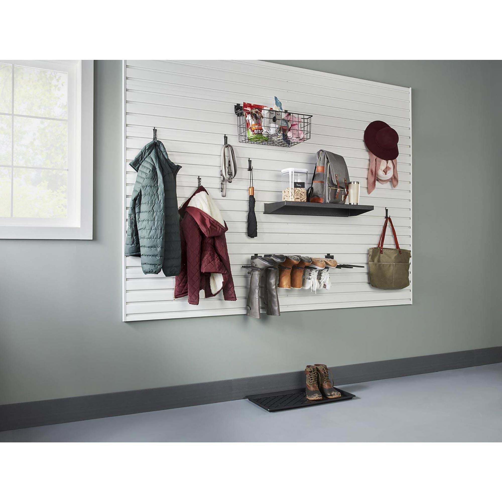 Garage boot rack store