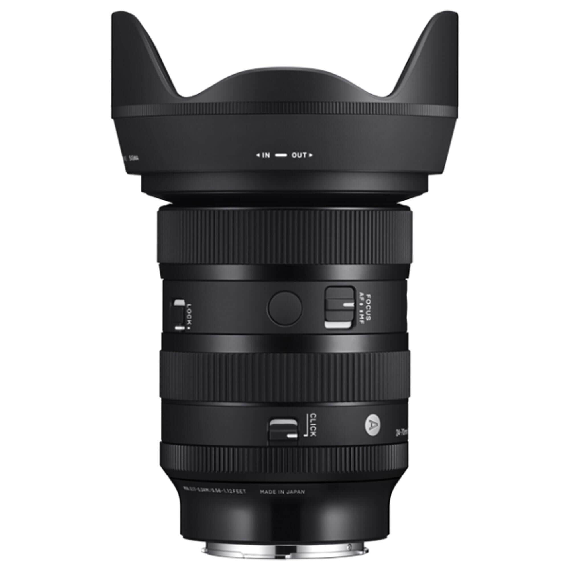 Sigma 24-70mm f/2.8 DG DN II Art Lens for Sony E-Mount in Black