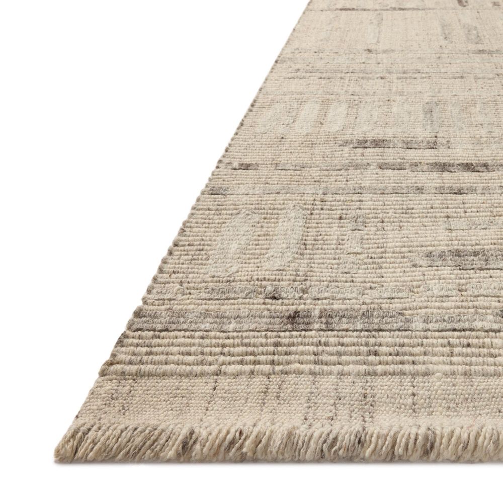 Loloi Valentina Ivory and Grey 7'9" x 9'9" Area Rug, , large