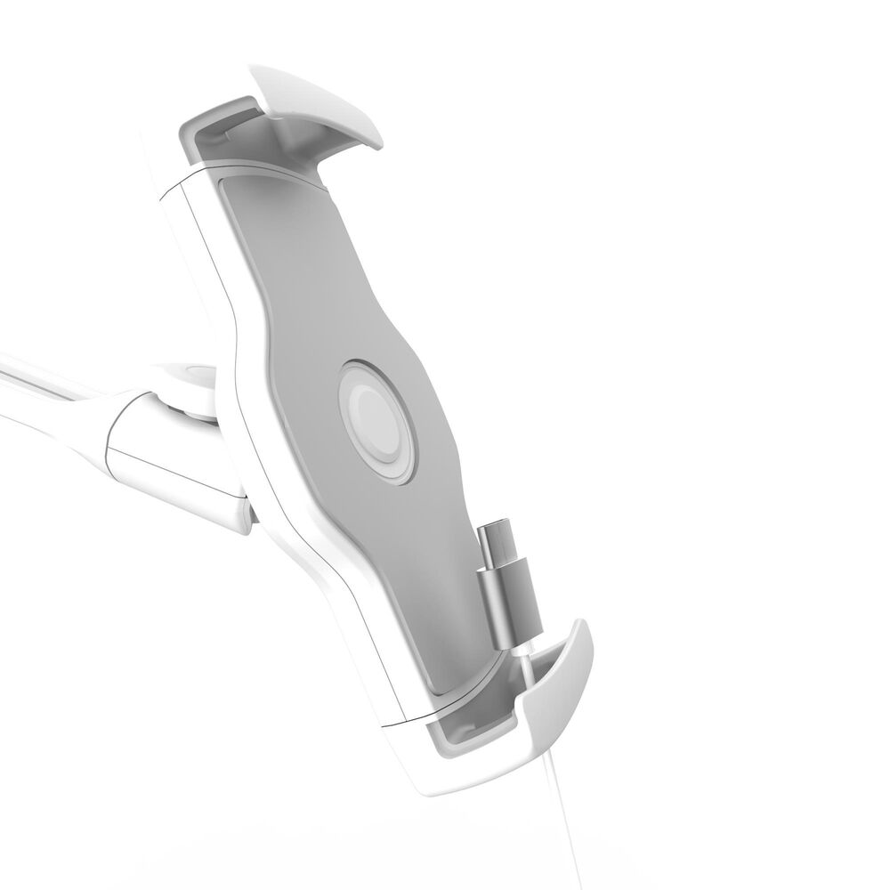 Kanto Universal Phone and Tablet Stand with Mounting Brackets in White, , large