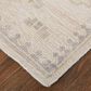Feizy Wendover 3"6" x 5"6" Beige and Ivory Area Rug, , large