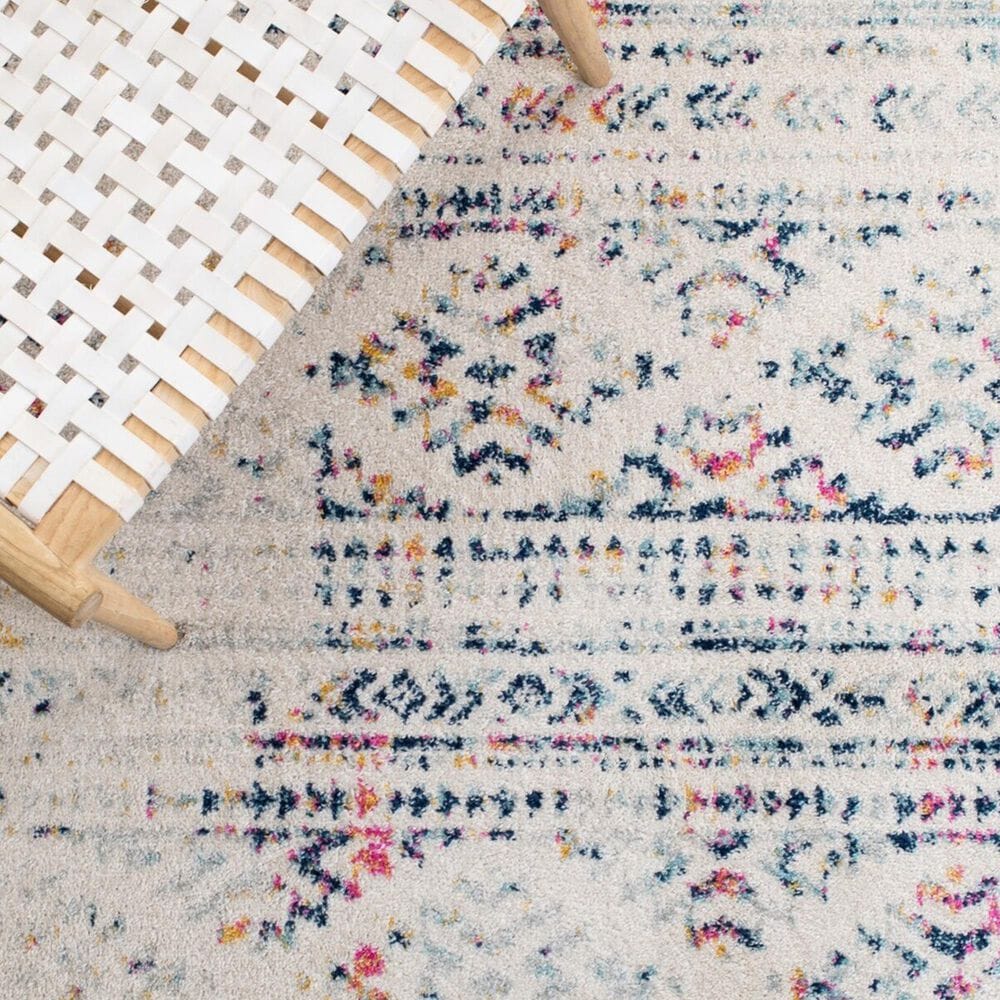 Safavieh Tulum Ivory and Blue 9&#39; x 12&#39; Area Rug, , large