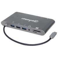Manhattan USB-C to 7-in-1-Docking Station