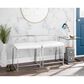 Lumisource Zenn End Table in Stainless Steel and Clear, , large