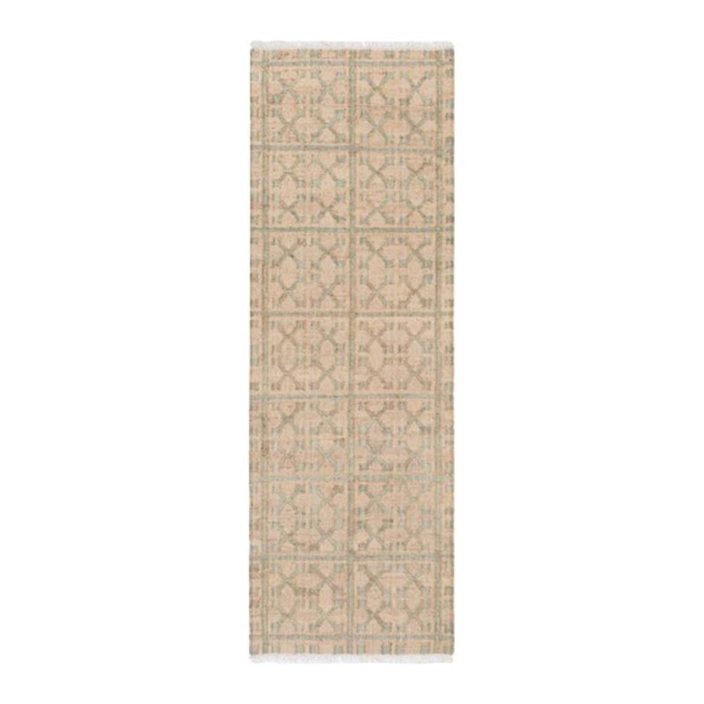 Surya Laural LRL-6014 2"6" x 8" Cream, Khaki and Gray Runner, , large