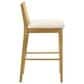 Armen Living Tobias Bar Height Stool in Black, , large