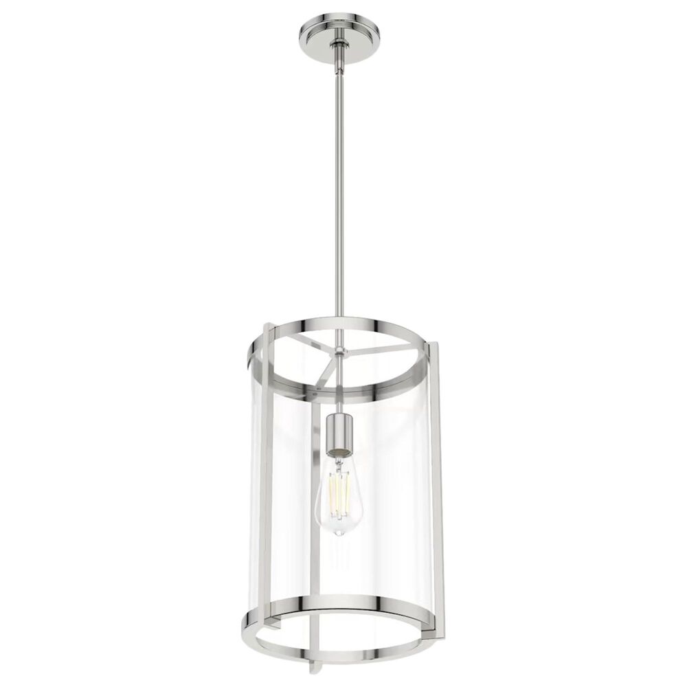 Hunter Astwood 1-Light Pendant in Polished Nickel, , large