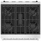 Thor Kitchen Gordon Ramsay Series 30" Professional Liquid Propane Range in Stainless Steel, , large