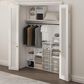 HOMLUX 3-Tier Open Shelf Bookcase in White, , large