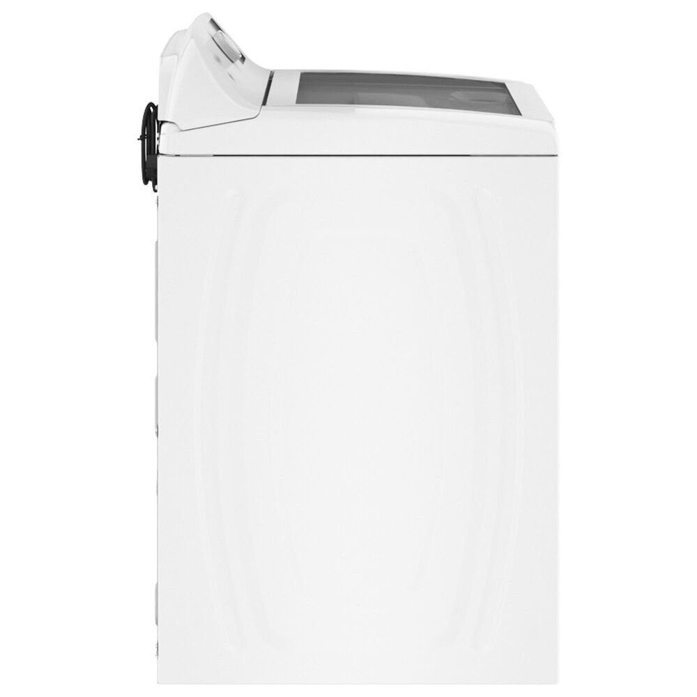 WHIRLPOOL 4.3 Cu. Ft. Top Load Agitator Washer and 7.0 Cu. Ft. Electric Front Load Dryer with Glass Lid Laundry Pair in White, , large