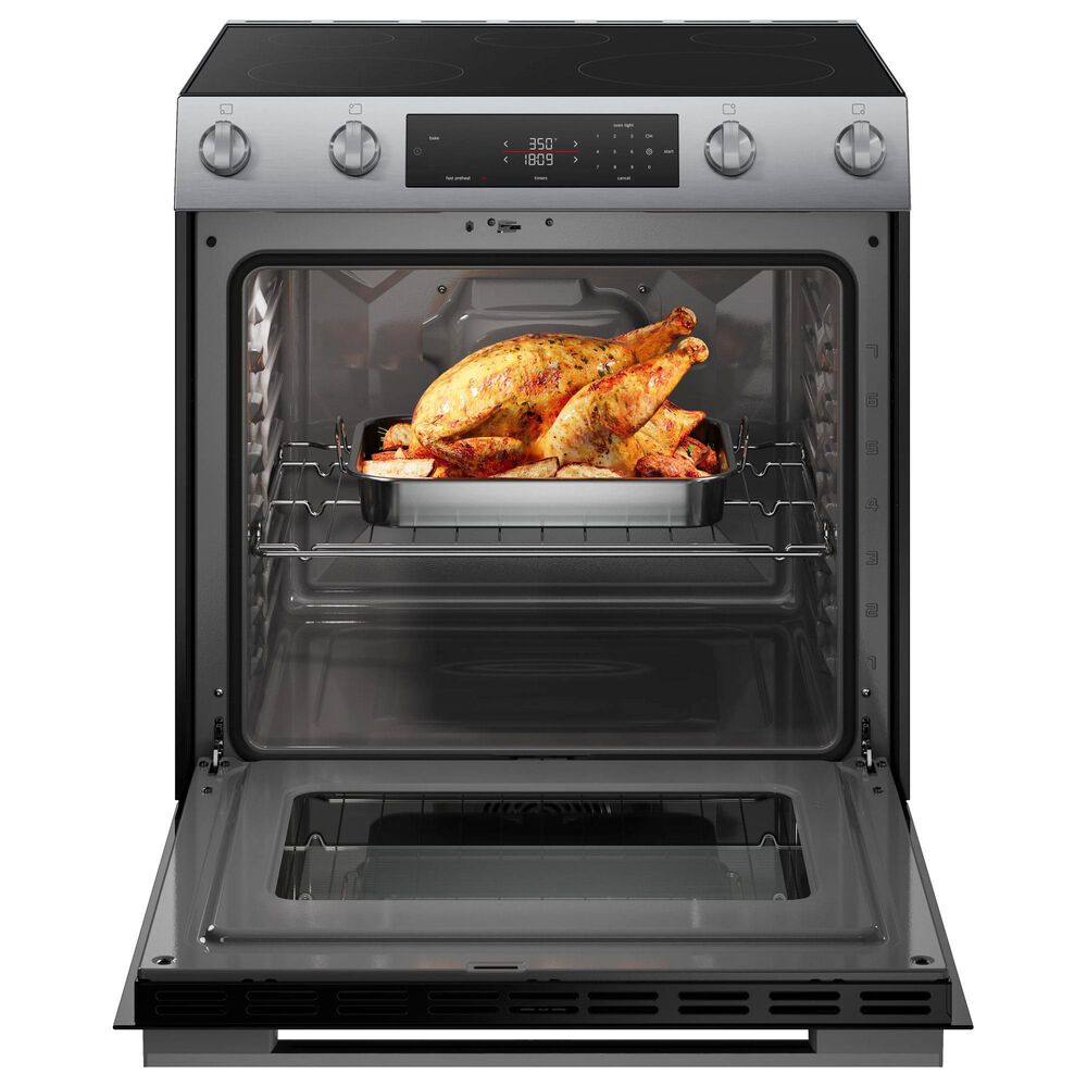 Bosch 100 Series 5.8 Cu. Ft. Freestanding Electric Range in Stainless Steel, , large