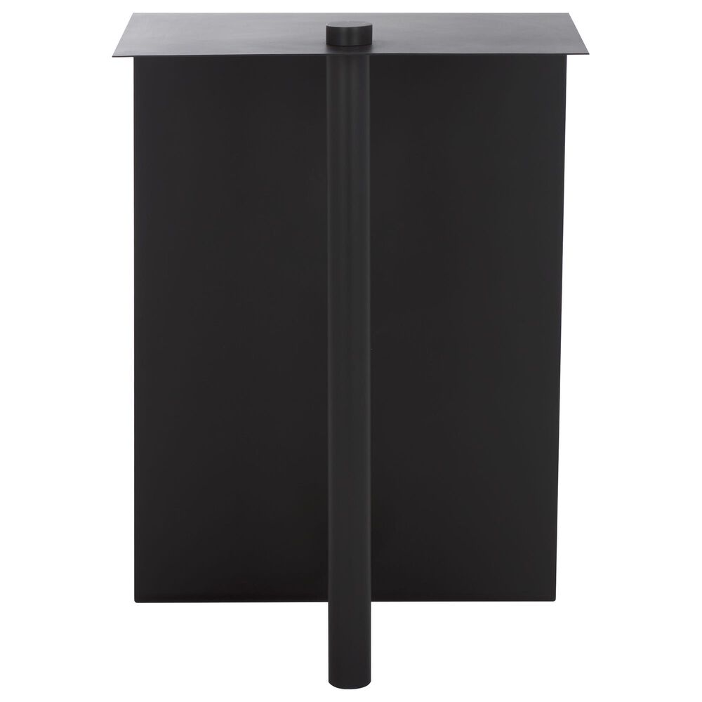 Safavieh Aldwyn Metal Accent Table in Black, , large