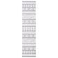 Safavieh Cabana CBN654A 2"2" x 7" Ivory and Grey Area Performance Rug, , large