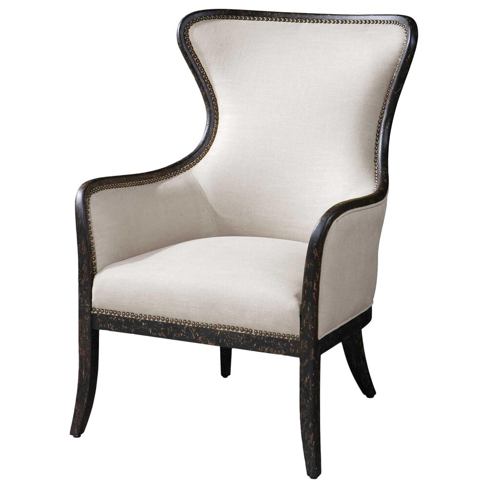 Uttermost Sandy Armchair in Sand, , large