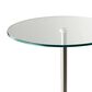 Adesso Blythe End Table in Black and Silver, , large