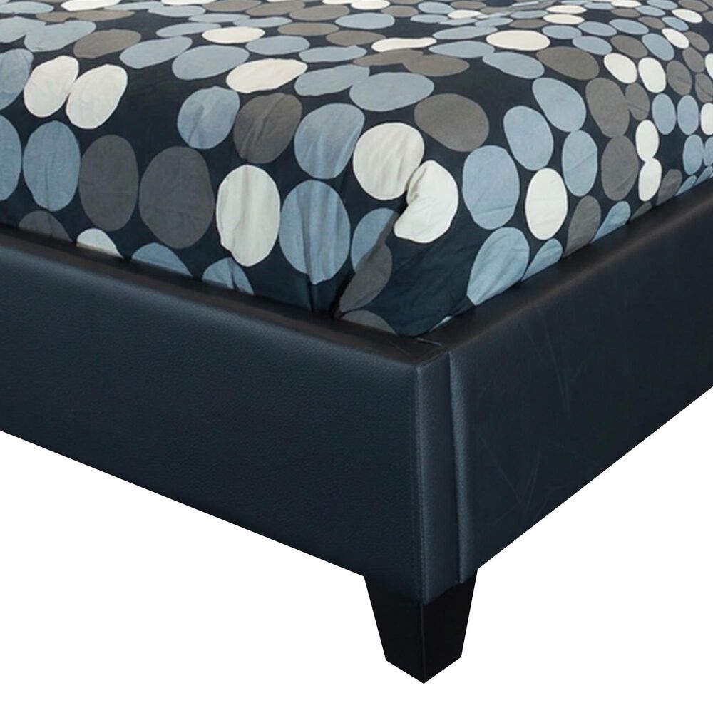 Loft District Metrica King Panel Bed with LED Lighting and Speaker in Softwelle Lava, , large