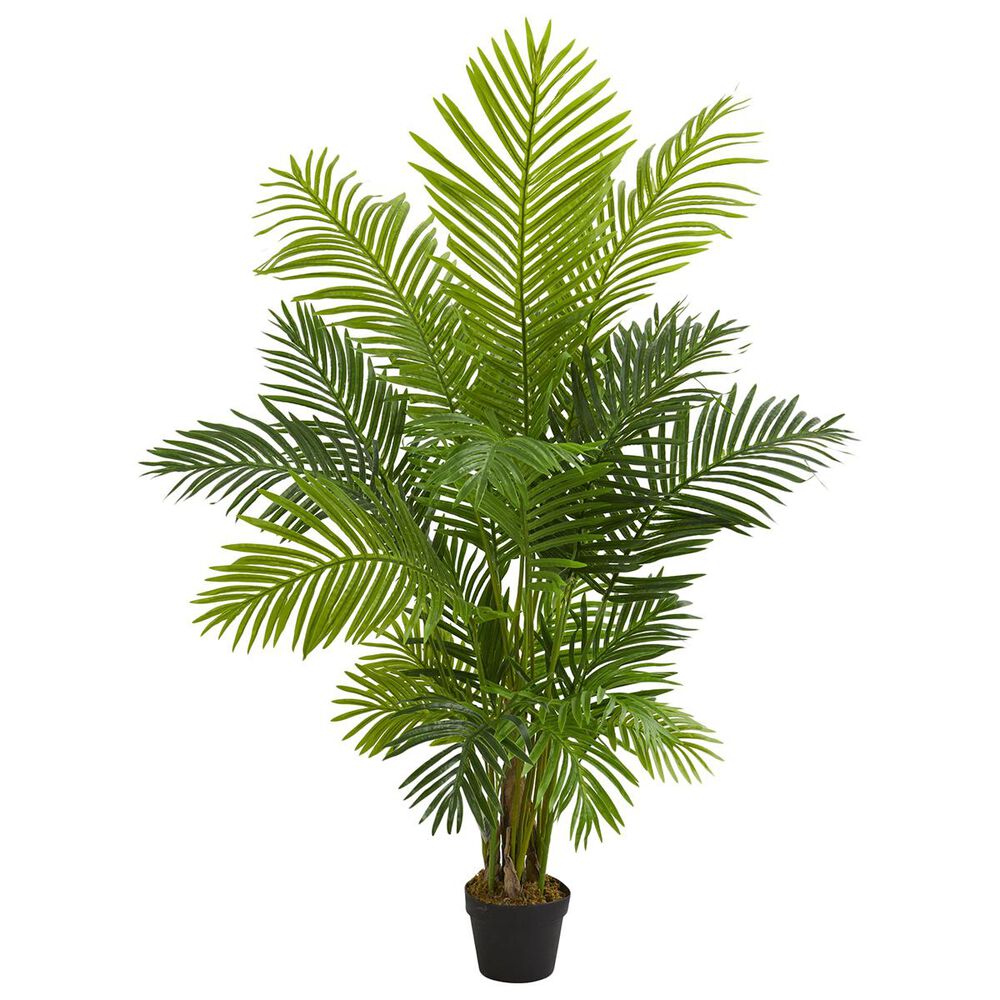 Nearly Natural Inc 5" Hawaii Palm Artificial Tree, , large