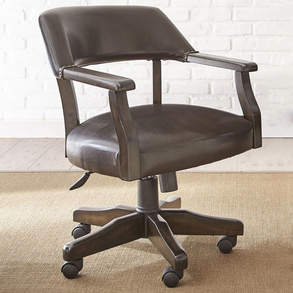 Steve Silver Ruby Arm Chair in Dark Brown, , large