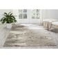 Nourison Divine DIV05 8"6" x 11"6" Ash Area Rug, , large