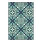 Oriental Weavers Meridian 2206B 2"3" x 7"6" Blue Runner, , large