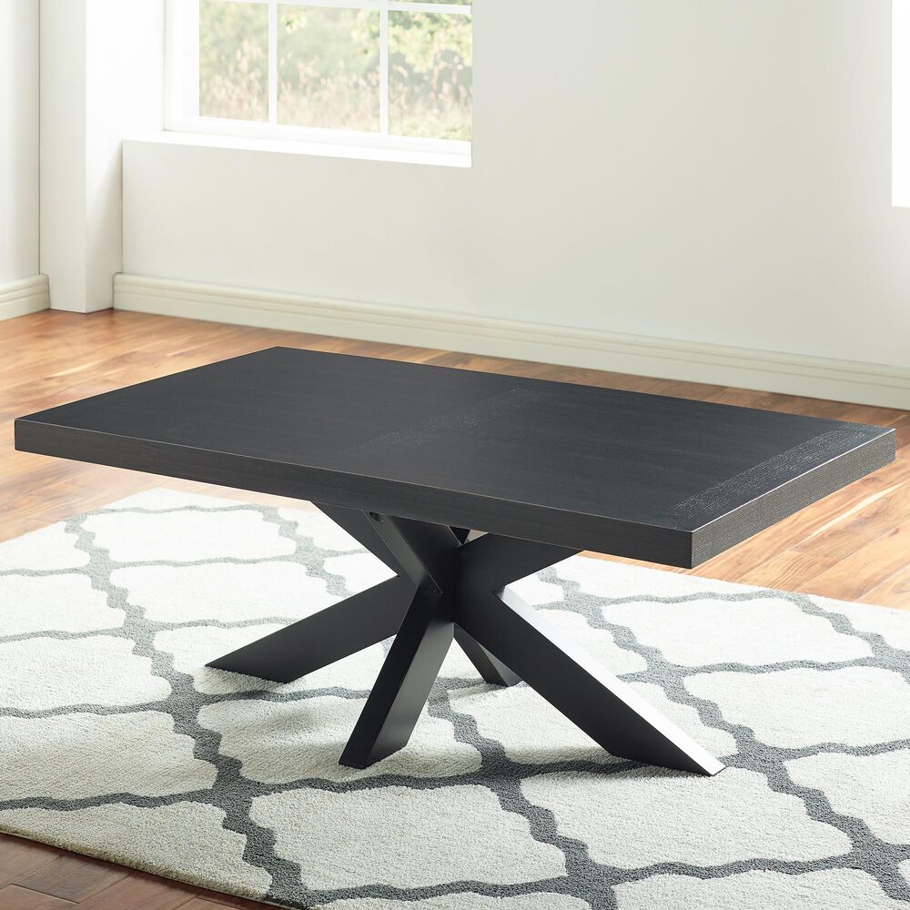 Steve Silver Harvey Coffee Table in Black, , large
