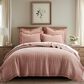 Levtex Wilhelmina 3-Piece Full/Queen Quilt Set in Dusty Rose, , large
